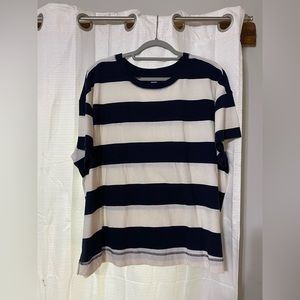 Old Navy Short Sleeve Striped Vintage T-Shirt size XXL NWOT